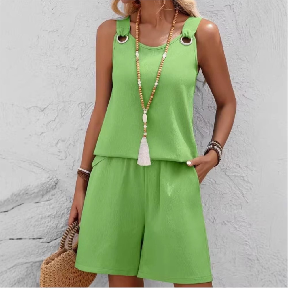 Zara Summer Clothing For Women - 봄 여름 신상 O넥 베스트 여성