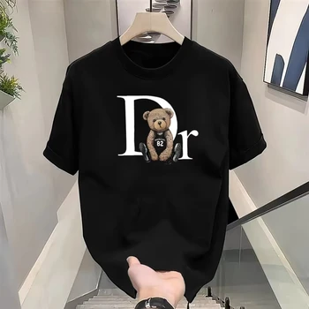 Quality Summer Clothing For Women - 럭셔리 브랜드 귀여운 곰 프린트 티