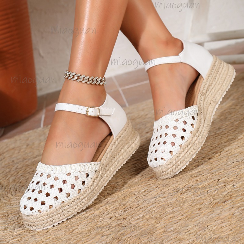 보헤미안 여성용 속이 비치는 엑스파드리유 웨지 샌들 발 - Espadrille Sandal Women 리뷰 및 가격