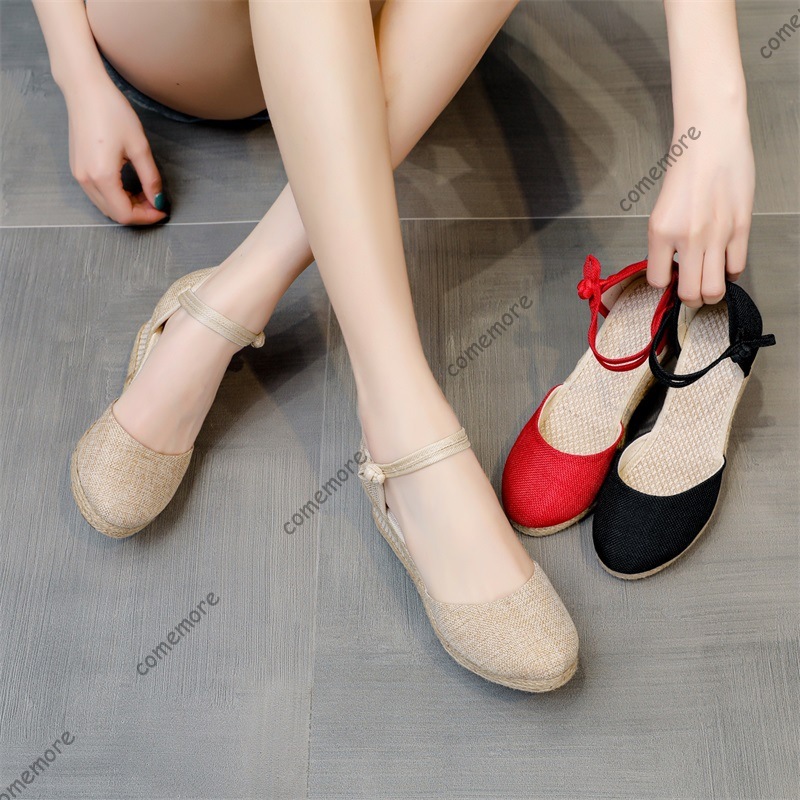 Comemore 샌들 하이힐 여름 신발 2025 새로운 - Espadrille Sandal Women 리뷰 및 가격