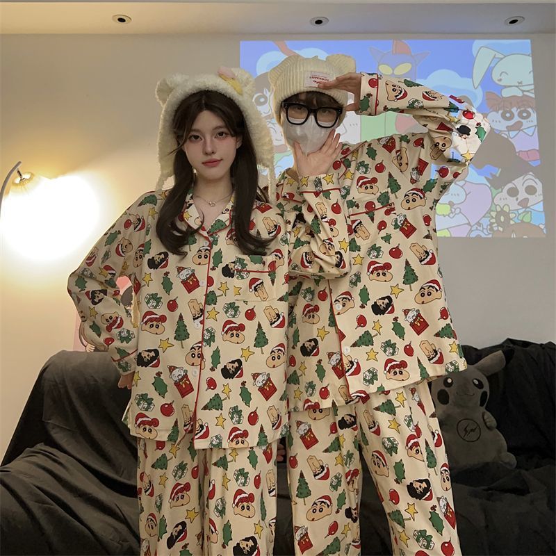 1 세트 크레용 신짱 만화 여름 반팔 귀여운 홈웨어 파 - Summer Away Clothing 리뷰 및 가격