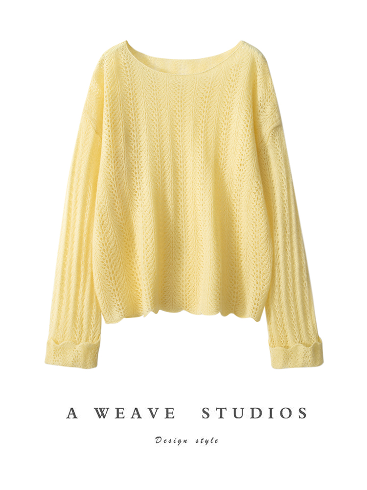 ADDONEE 봄 여름 여성 중공 풀오버 100% 캐시 - Quality Summer Clothing For Women 리뷰 및 가격