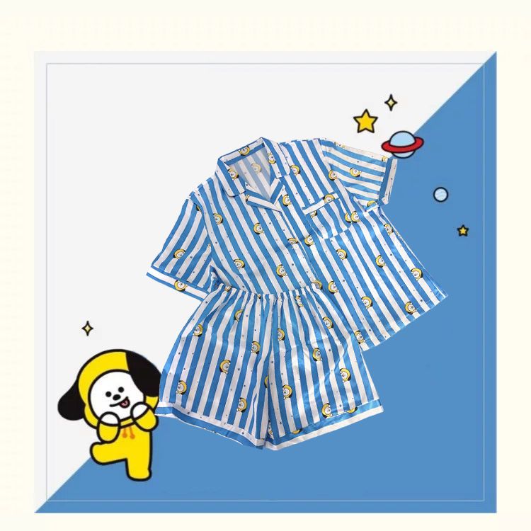 BT21 유니섹스 여름 세트 반팔 티셔츠 & 반바지 2 - Summer Clothing Holiday 리뷰 및 가격