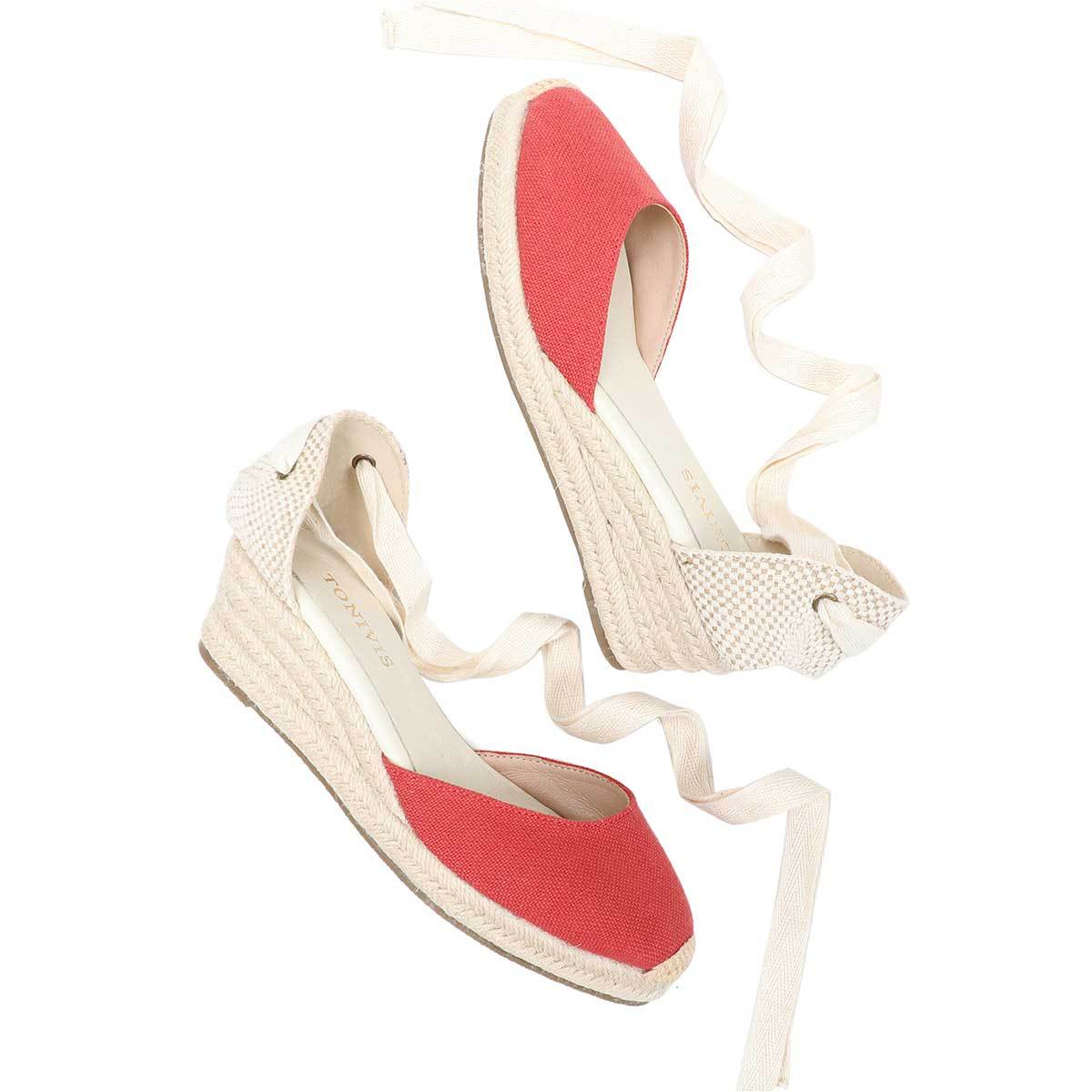 여성 웨지 에스파드리유 레이스업 샌들 편안한 여름 신발 - Espadrille Sandal Women 리뷰 및 가격