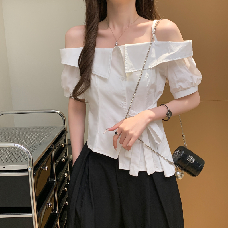 에밀리 클러드 추천 상품 ~ 원숄더 플레이드 셔츠 매듭 - Summer Clothing Recommendations 리뷰 및 가격