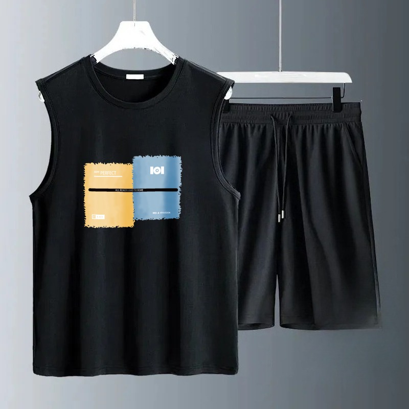 2026 여름 탱크탑 세트 캐주얼 통기성 2피스 티셔츠 - Tank Top Breathable 리뷰 및 가격