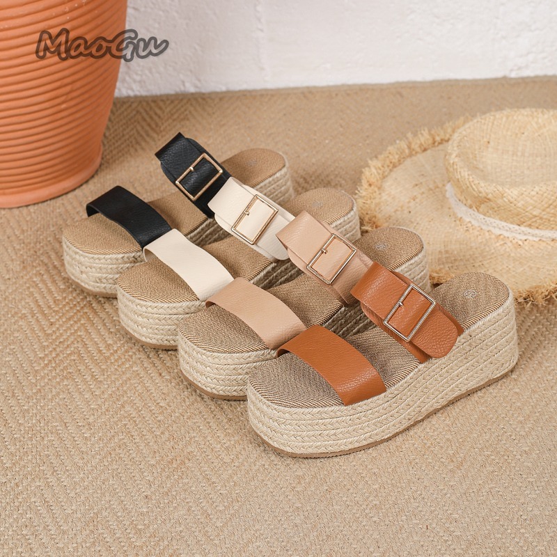 2026 여성용 에스파드리유 플랫폼 슬라이드 샌들 버클 - Espadrille Sandal Women 리뷰 및 가격