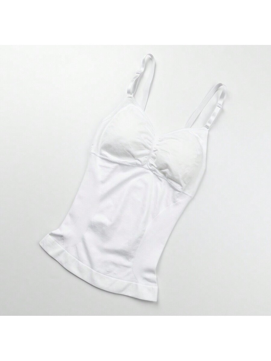 내장형 브라 패드 여성용 복부 보정 캐미 조끼 압박형  - Tank Top Breathable 리뷰 및 가격