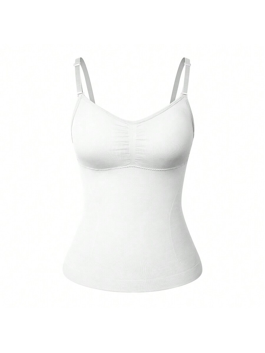 내장형 브라 패드 여성용 복부 보정 캐미 조끼 압박형  - Tank Top Breathable 리뷰 및 가격