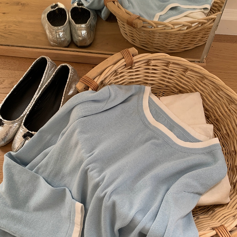 100% 면 여성용 O넥 컬러 블로킹 긴소매 셔츠 플러 - Summer Clothing Essentials 리뷰 및 가격