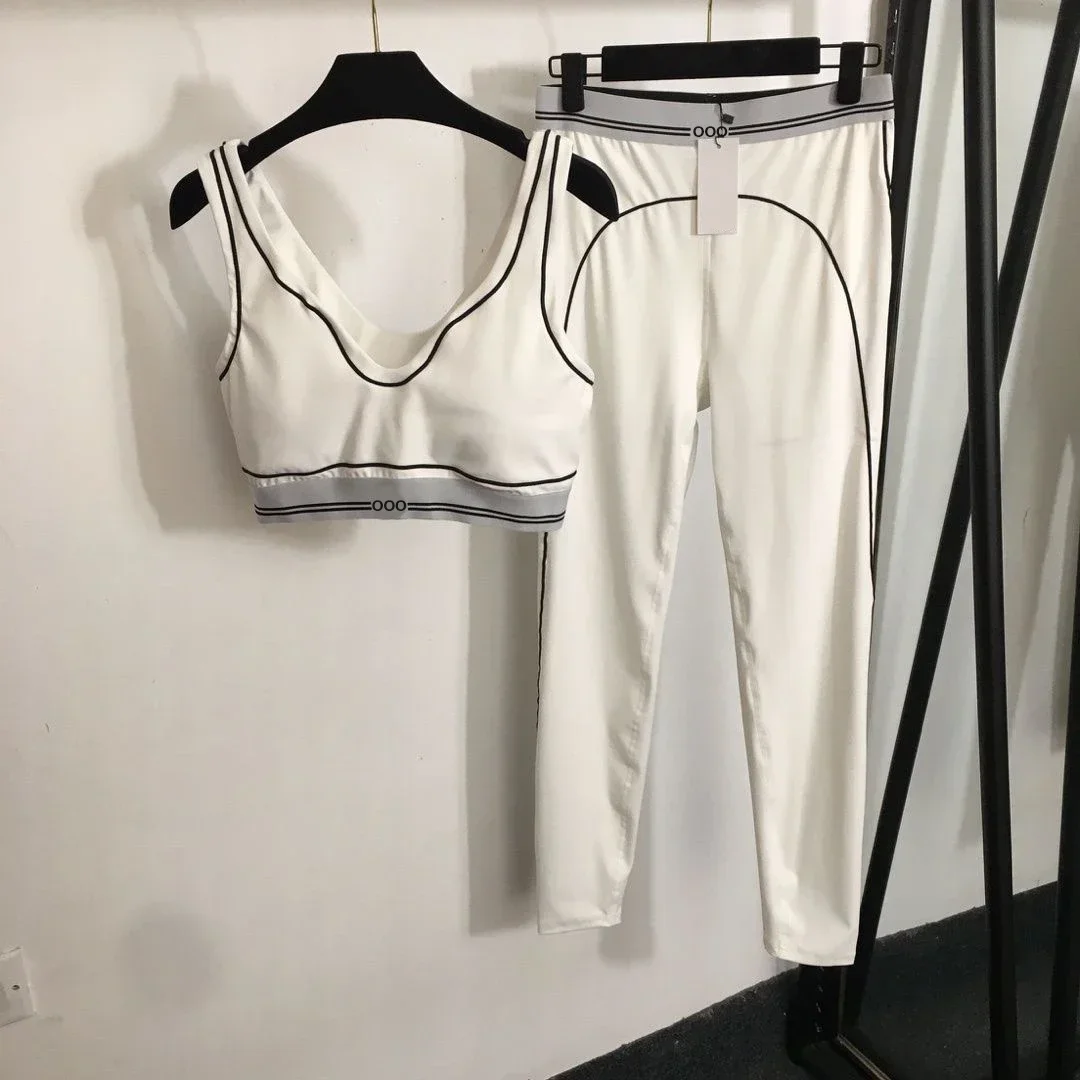 탱크탑과 바지 투피스 통기성 스트레치 캐주얼 러닝 스포 - Tank Top Breathable 리뷰 및 가격