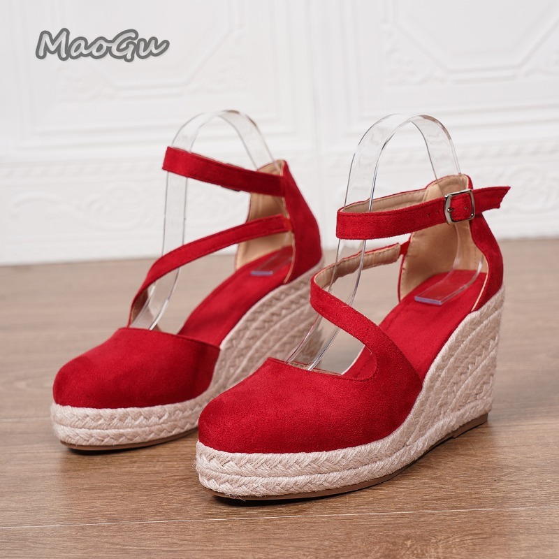 34-43 사이즈 여성용 에스파드리유 웨지 샌들 스웨이 - Espadrille Sandal Women 리뷰 및 가격