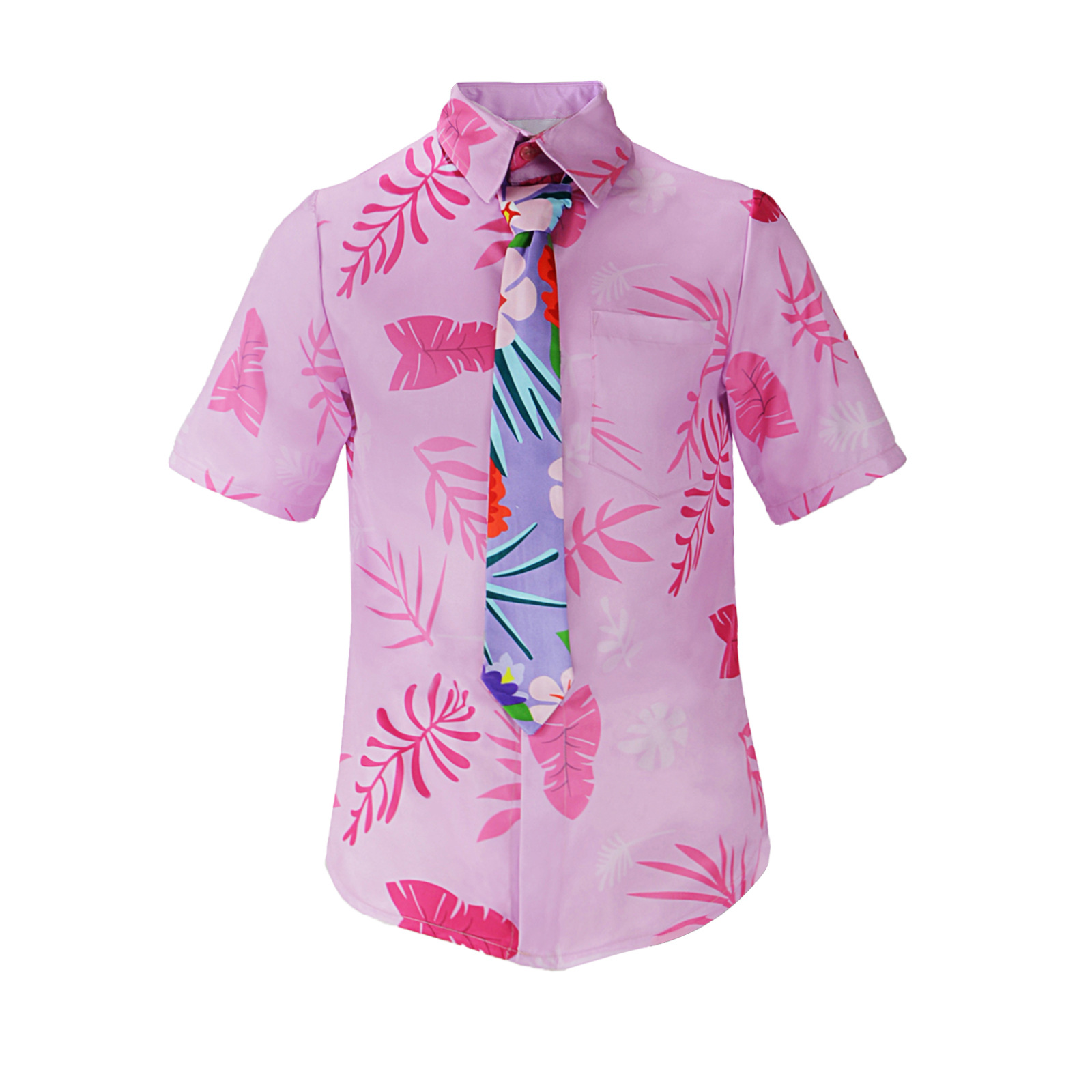 남성용 뮤지컬 기타 프린트가 있는 하와이안 셔츠, 파티 - Beach Shirt Hawaiian 리뷰 및 가격