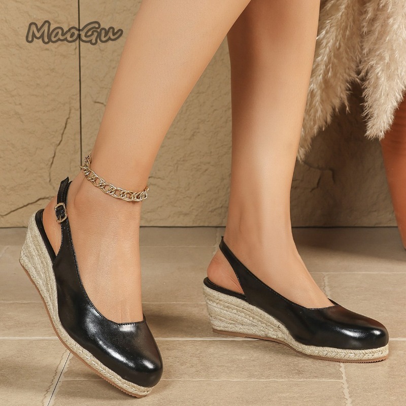 2026년 여름 신상 여성 에스파드리유 웨지 샌들, 앞 - Espadrille Sandal Women 리뷰 및 가격