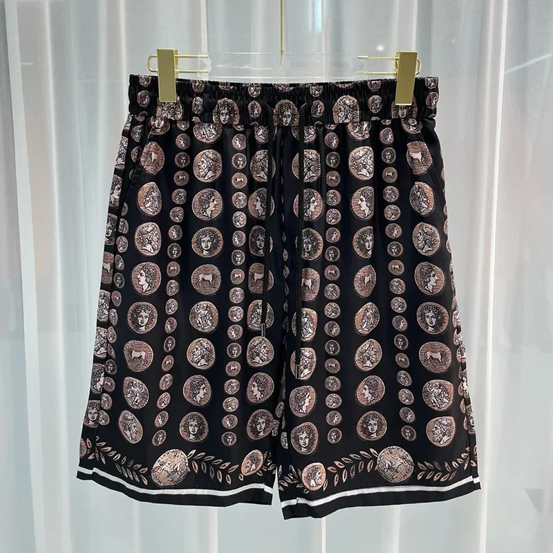 로얄 럭셔리 남성 셔츠 세트 빈티지 패턴 캐릭터 프린트 - Beach Shirt Hawaiian 리뷰 및 가격