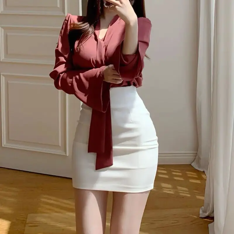여성용 타이트 스커트 하이웨이스트 랩 코케트 섹시하면서 - Summer Clothing Trends 2025 Women'S 리뷰 및 가격